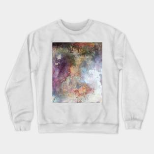 Abstract Watercolor Painting Crewneck Sweatshirt